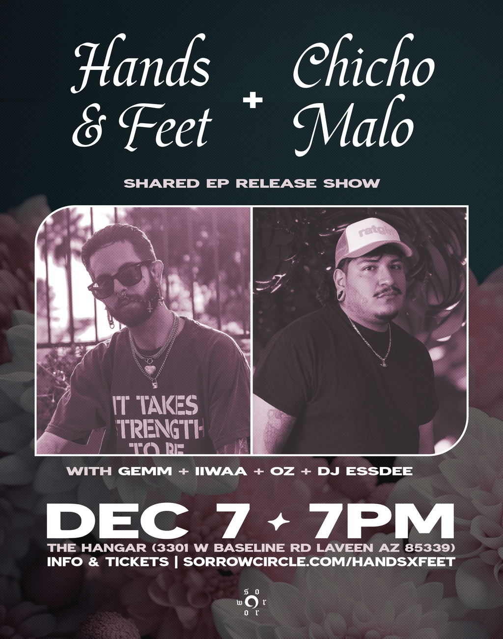 HandsxFeet + Chicho Malo EP Release Digital Show Ticket