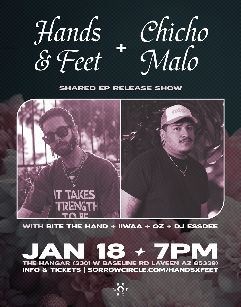 HandsxFeet + Chicho Malo EP Release Digital Show Ticket