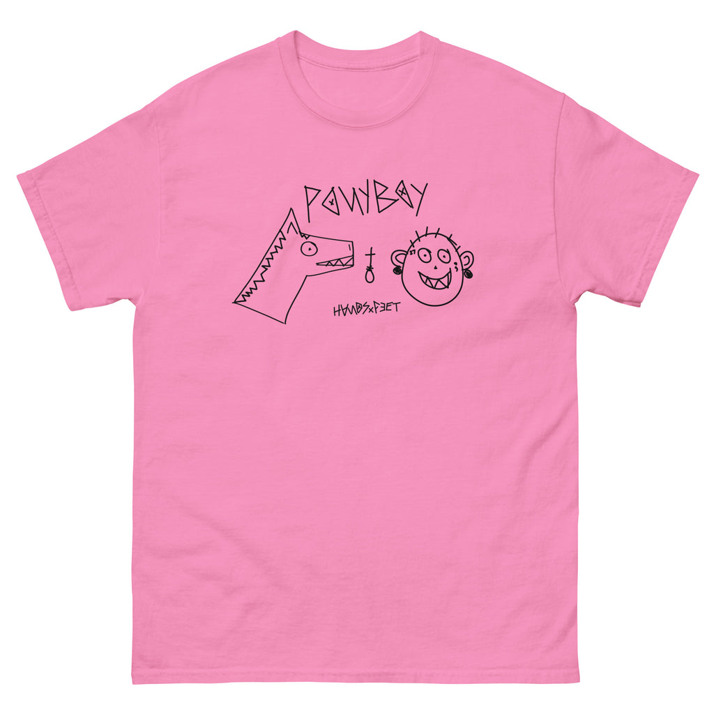 Scribble Tee Pink